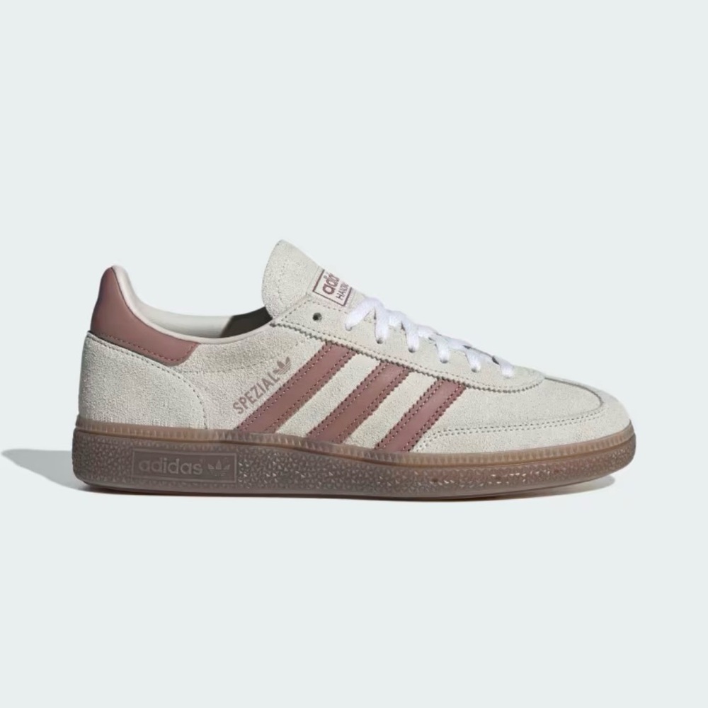 Adidas Spezial Cream and Pink Sneakers